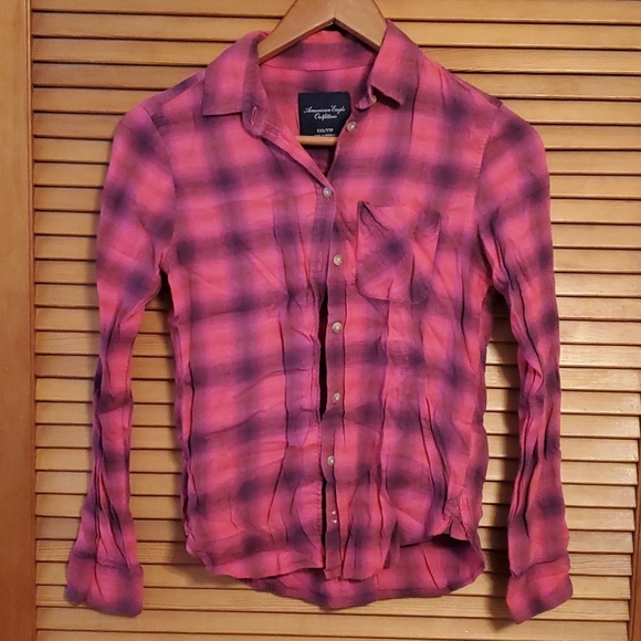 American Eagle Outfitters Tops - American Eagle Button Up